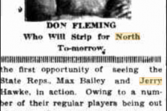 Don Fleming and Max Bailey 1930.
