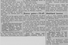 Northern Suburbs has lucky win 1949.