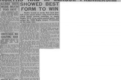 Norths win minor prem the truth sunday 5th aug 1948