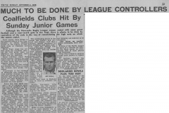 Round up of League 3rd October 1948