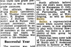 North's League Chiefs Long Service 1954.