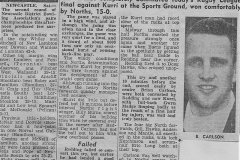 Northern Suburbs defeat Kurri in Final 1953.