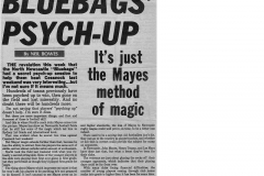 Secret Psyche up before 1979 Grand Final.