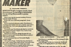 Karl Hutchinson 11th April 1985.