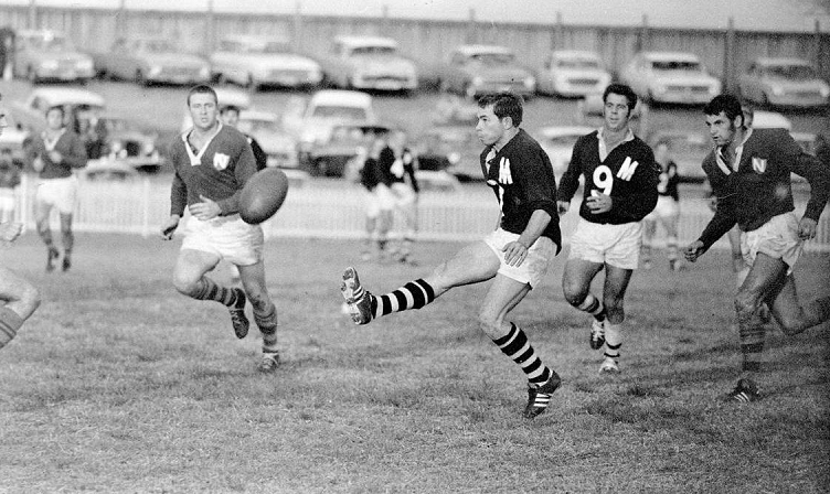 Bill Mattingley,Denis Nichols,Kel Sweetman 1970.