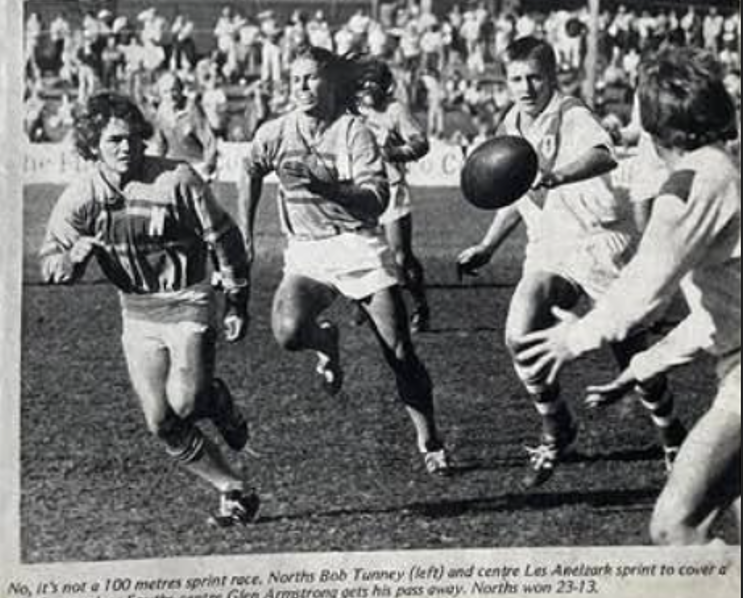 Bob Tunney, Lee Anelzark 1975.