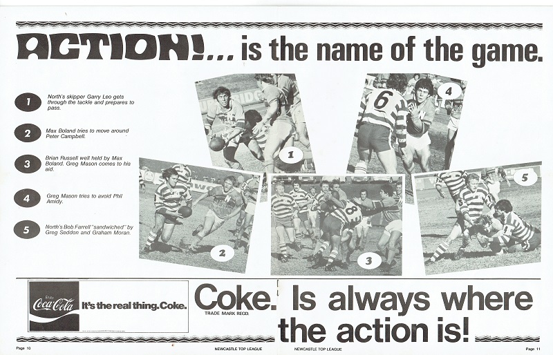 Central Charlestown vs North Newcastle 1976.