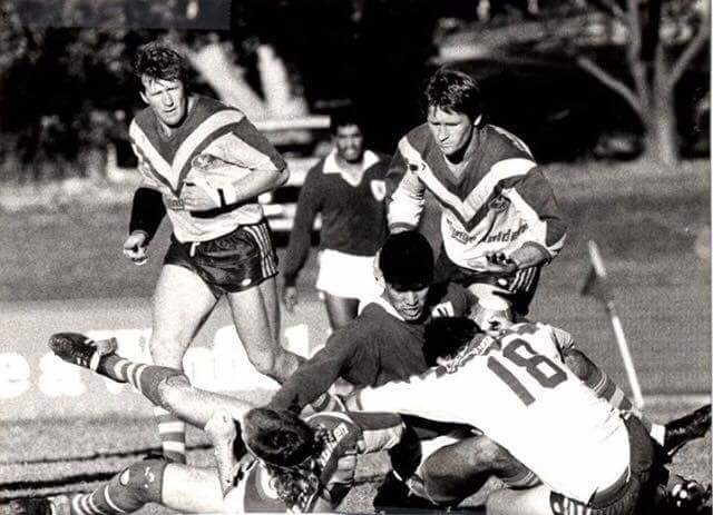 Col Mathias,Scott Gustard Passmore Oval 1988