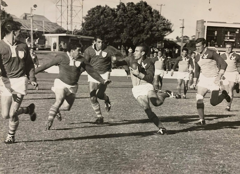 Don Newton,Brian Askie,Denis Nichols 1968.