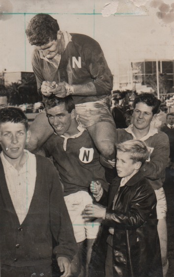 Jack Gill, Bill Owen, Neil Hancock 1962.