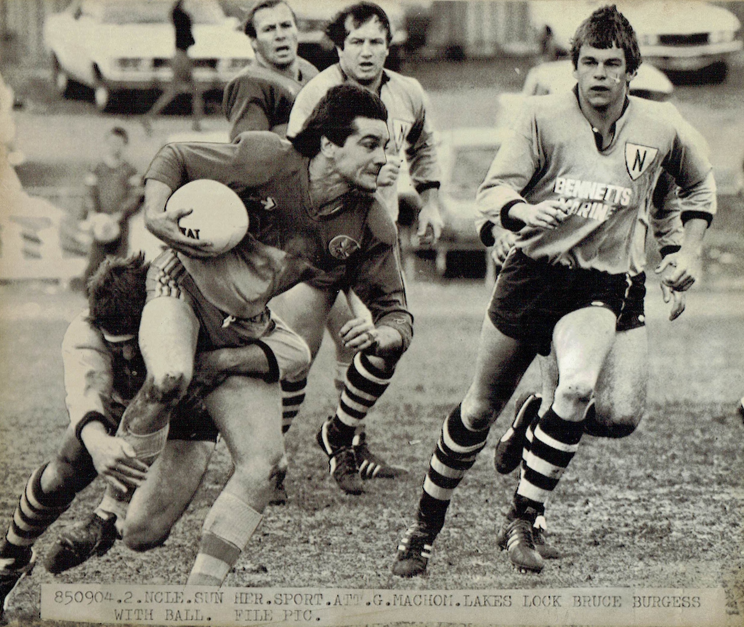 Mick Donnelly, Rex Wright 1984.