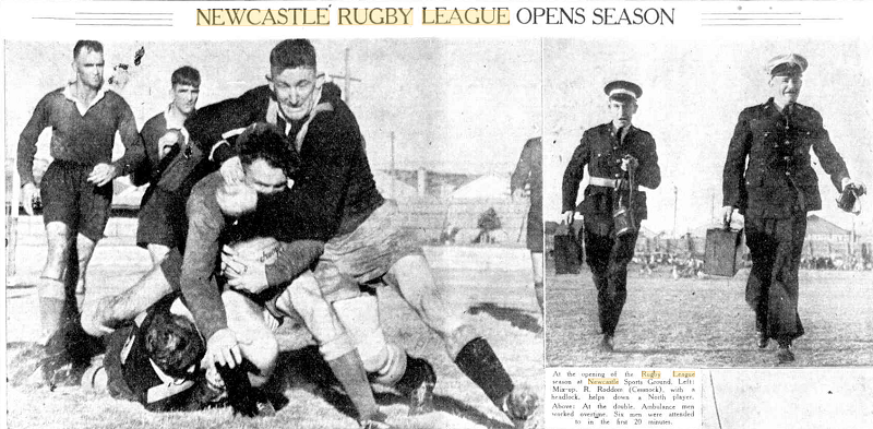 Northern Suburbs vs Cessnock 1941.