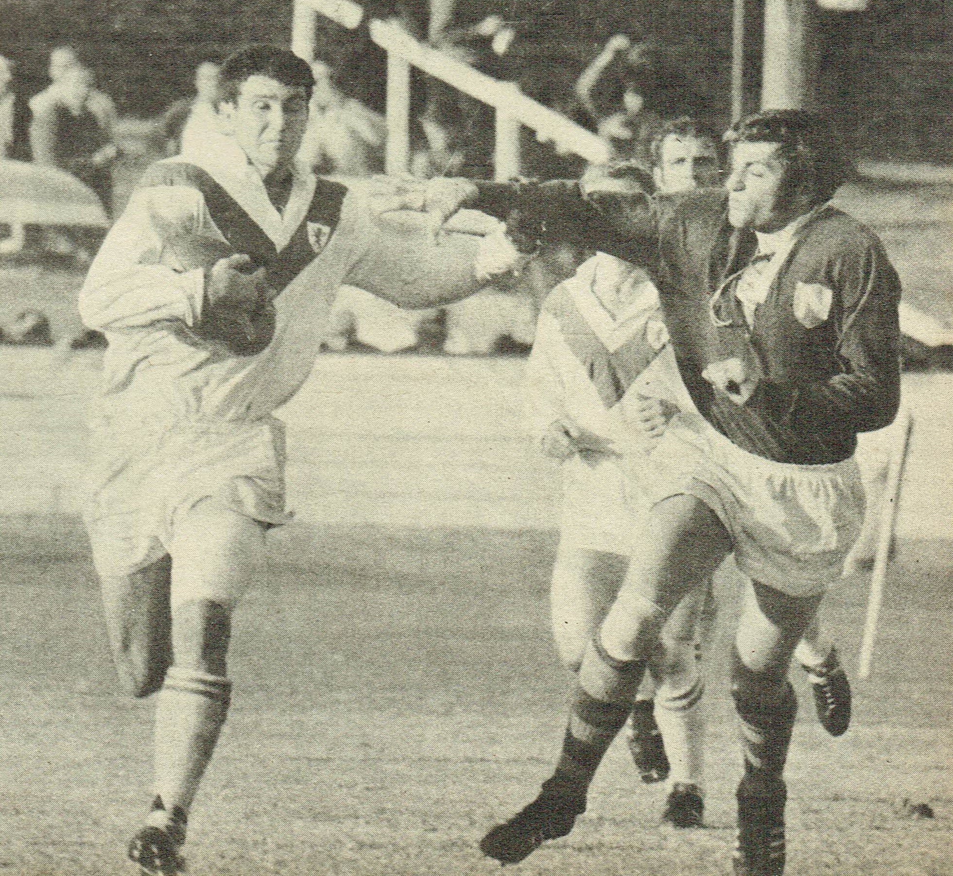 Wal Crust and Karl Hutchinson 1968.