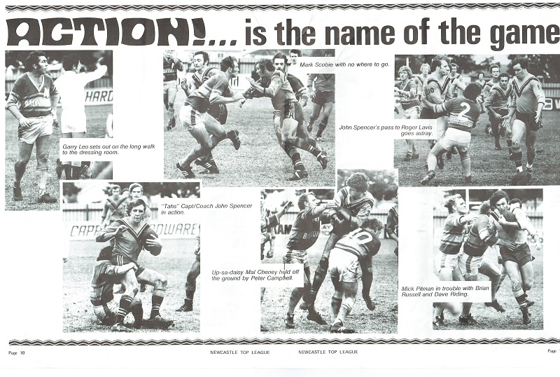 Waratah Mayfield Vs North Newcastle 1977.