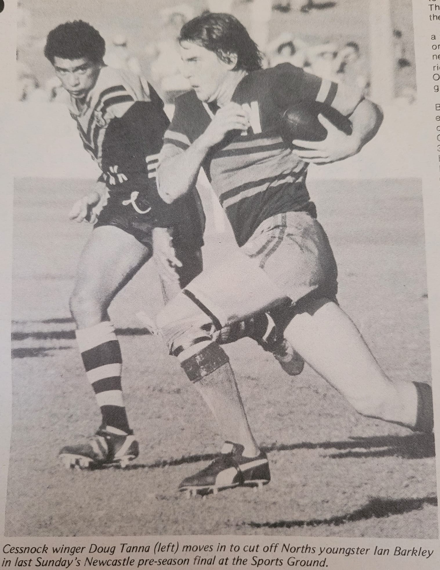 Ian Barkley 1980.