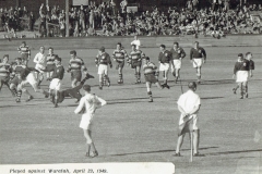 Norths vs Waratah 23rd April 1949