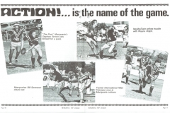 North Newcastle vs Macquarie Unitedl 1977.