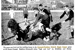 Cessnock vs Northern Suburbs 1937.
