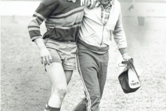 Ian Barkley and Garry Jordan vs Wests 1980