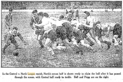 Central Newcastle vs Northern Suburbs 1934.