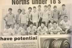 North Newcastle Under 18's.
