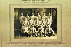 Northern Suburbs Under 18 Premiers 1933.