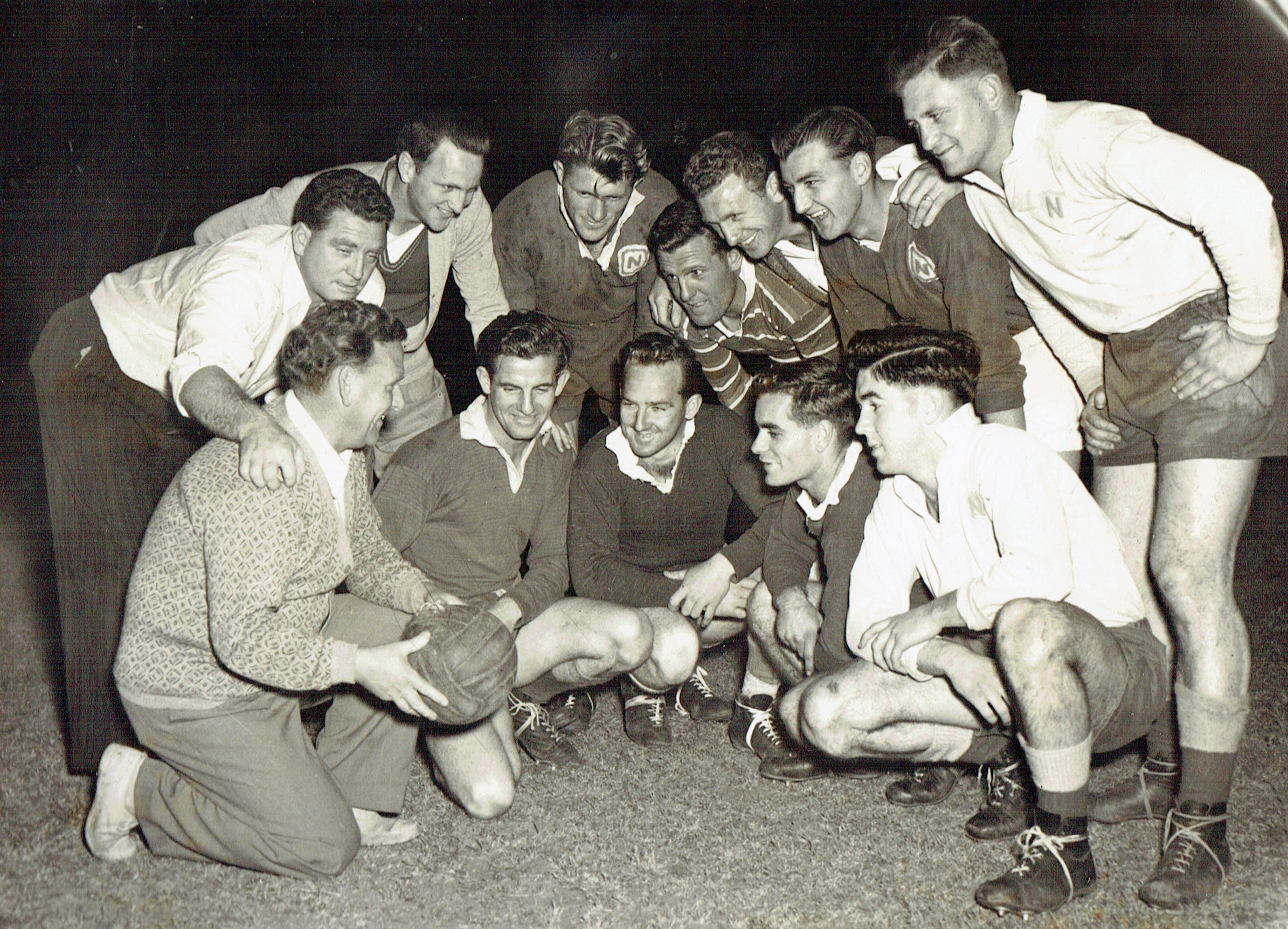 18th September 1953.Charity soccer match.