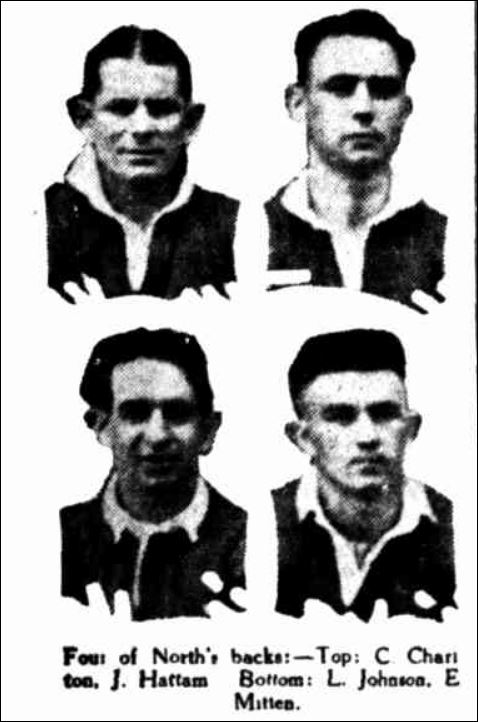 Charlton,Hattam,Johnson,Mitten 1939.