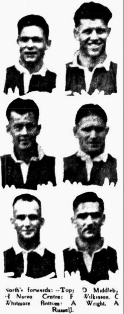 Middleby, Narvo, Wilkinson, Whitmore,Wright,Russell 1939.