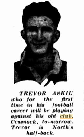 Trevor Askie 1943.