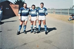 Peter McBain,Ray Keightley and Graeme Clarke 1991.