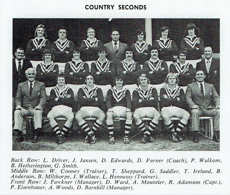 Dave Edwards Country 2nd's 1975.