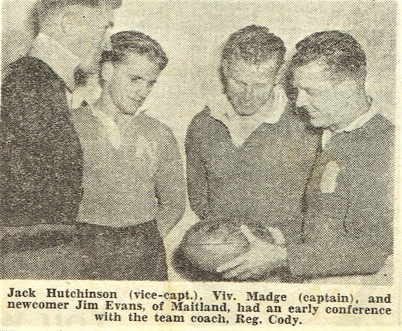 Jack Hutchinson pictured 24th May 1950.
