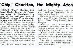 Article on Chip Charlton 1983.
