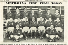 Australia vs Great Britain 1st Test 1954.
