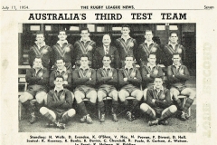 Australia vs Great Britain 3rd Test 1954.