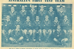 Australia vs New Zealand 9th June 1952.