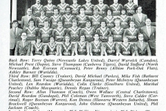 Dave Stafford Combined Country Squad 1979.