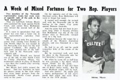 Article on John Mayes 1978.