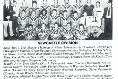 Troy Clarke Newcastle 1985.
