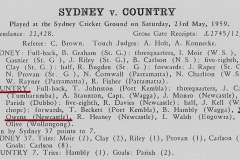Bill Owen Country Firsts 1959.