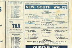 Charlie Gill NSW vs QLD 24th May 1952