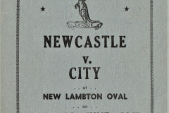 Newcastle vs City 7th June 1947.