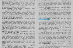 Newcastle vs New Zealand 7th June 1952.