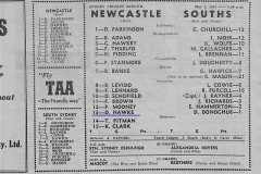 Newcastle vs South Sydney 1954.
