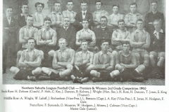 Northern Suburbs Reserve Grade Premiers 1910.
