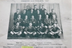 Northern Suburbs Reserve Grade Premiers 1937.