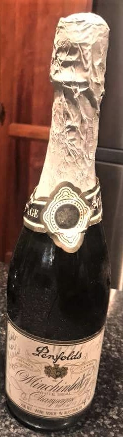 Bottle of Penfolds from 1979 Grand Final.