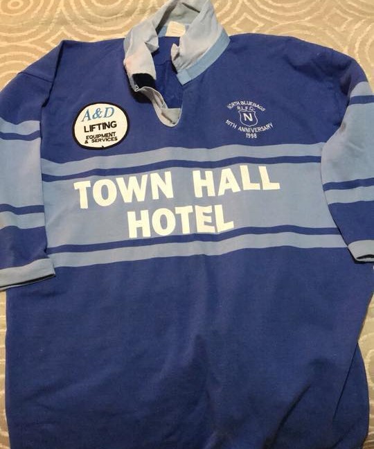 Brad Tooth's playing jersey from 1998.