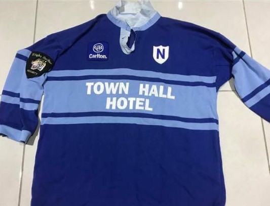 Joseph Munn's playing jersey from 1997.